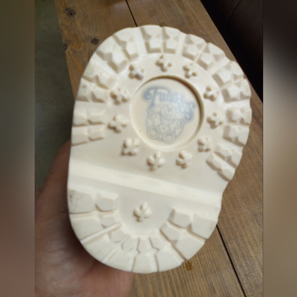 Vintage Furskins Off White Boots Shoes for Furskins Bear or Cabbage Patch Doll - Picture 6 of 6